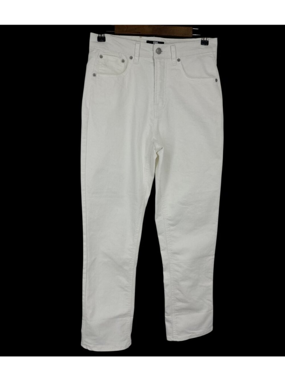 Frye White Straight-Leg Women's Denim Jeans Size 4/27